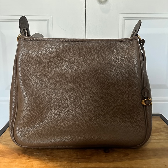 Coach Cary Shoulder Bag in Dark Stone - Picture 2 of 12